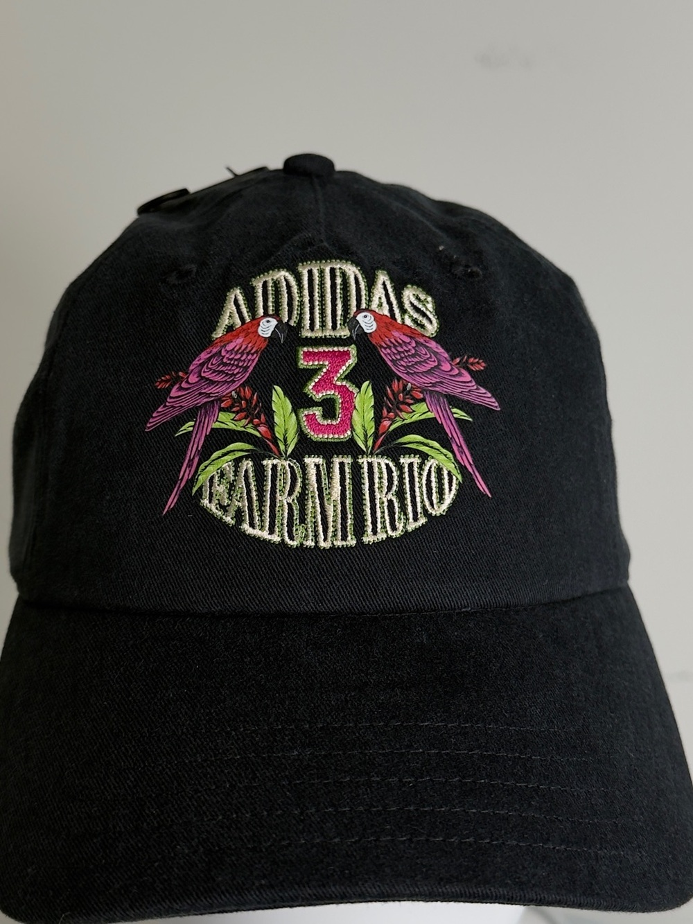 NWT Adidas x FARM Rio Embroidered Parrot Cap